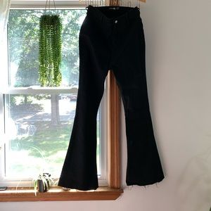 Boohoo Stretch Denim Flare Jeans 90s style